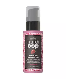 Handipop Strawberry Edible Massage Gel 59ml