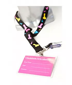 Hens Night Dicky Lanyard