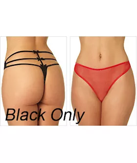 Triple Waisted Thong
