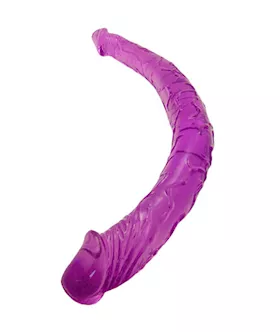 The Twins Double Dildo Purple