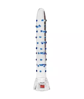 Beacon Flashing Glass Dildo