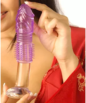 Super-stretch Penis Or Vibrator Sleeves