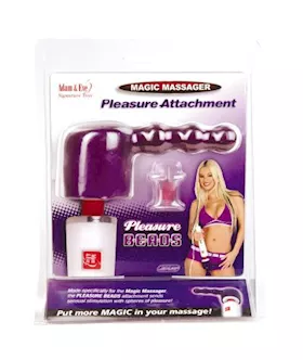 Adam And Eve Pleasure Beads Magic Massager Pleasure Attachment