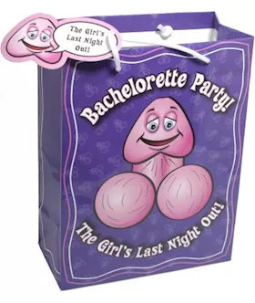Bachelorette Happy Dicky Party Gift Bag