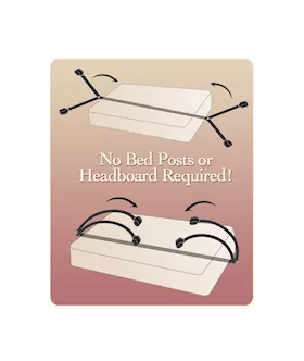 Bondage Bed Restraint Kit
