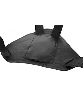 Strict Leather Strap-on With Vibrating Bullet Slot