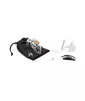 Cb-6000s 2.5 Inch Chastity Cock Cage Kit