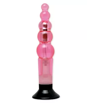 Wallbanger W P Ribbed Anal Plug Pink