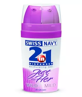 2-in-1 Dispenser: Just For Her Arousal Gel