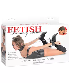 Ff Leather Collar And Cuffs