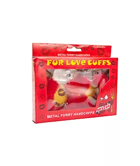 Red Fluffy Hand Cuffs