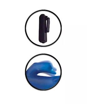 Fetish Fantasy Series Waterproof Diving Dolphin Hollow Strap-on