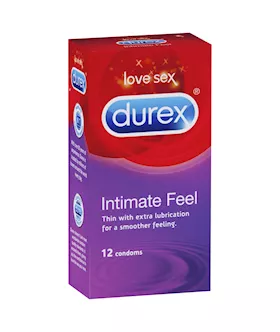 Durex Intimate Feel Condoms 12pk