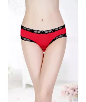 Red Bare Back Panty
