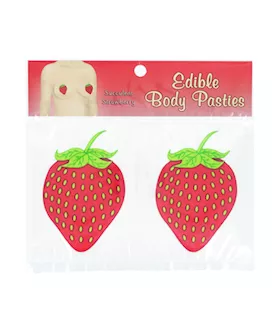 Strawberry Edible Body Pasties