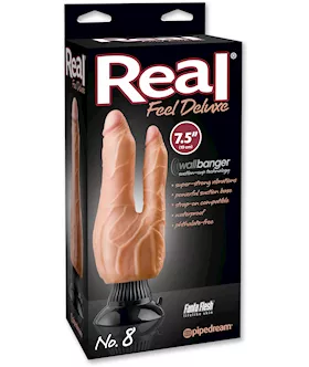 Real Feel Deluxe No 8 7.5 Double Penetrator