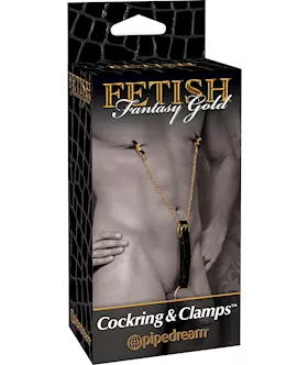 Fetish Fantasy Series Cockring And Nipple Clamps