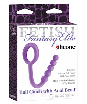Fetish Fantasy Elite Ball Cinch With Anal Bead