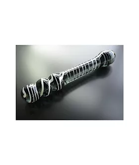 Swirls Of Pleasure Glass Anal Toy