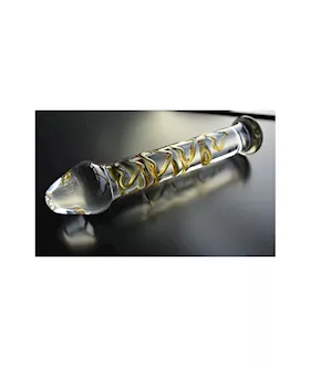 Heart Of Gold Glass Toy