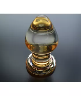 Amber Glass Plug