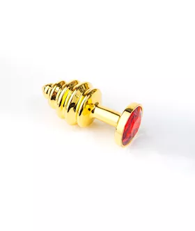 Gemmed Ruby Buttplug Small