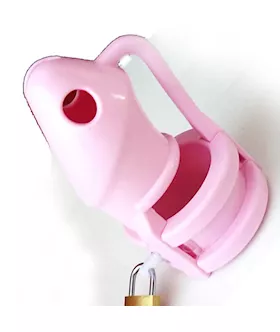 Silicone Male Chastity Device