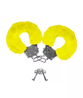 Neon Luv Touch Neon Furry Cuffs