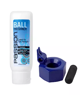 Vibrating Cock Ring With Free 4oz Ball Freshner