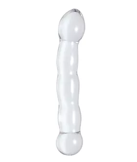 Double Trouble Compact Crystal Dildo