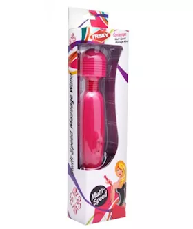 Contempo Multi Speed Massage Wand- Pink