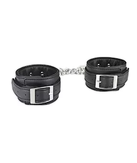 Unisex Leatherette Ankle Cuffs