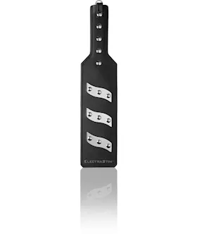 Electrapaddle Leather Spanking Paddle