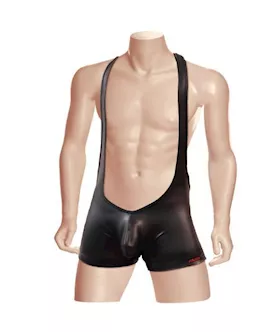 Wet Look Singlet Medium