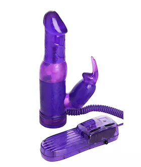 Purple Pleasure Rabbit Vibrator
