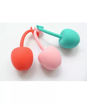Curly Pig Tail Kegel Balls