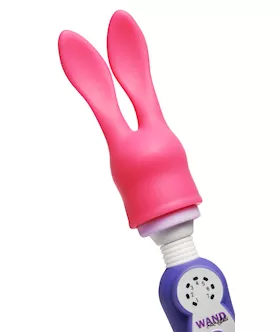 Silicone Bunny Attachment For Small Wand Massagers