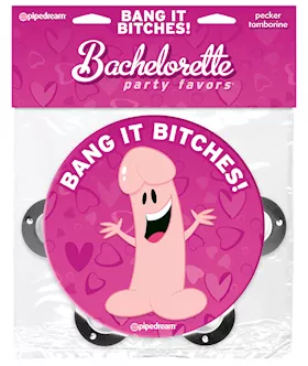 Bachelorette Party Favors Pecker Tambourine