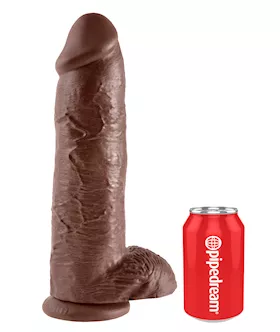 King Cock Suction Cup Dildo With Balls