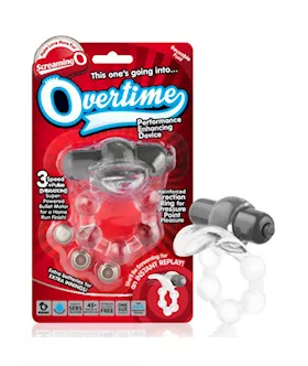 Overtime Vibrating Cock Ring By Screaming O
