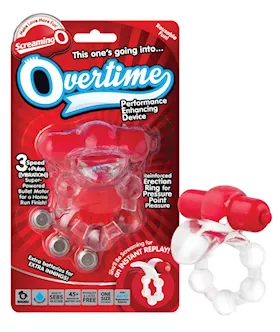 Overtime Vibrating Cock Ring By Screaming O