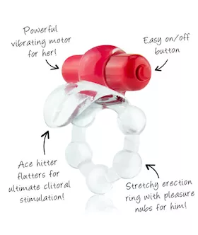 Overtime Vibrating Cock Ring By Screaming O