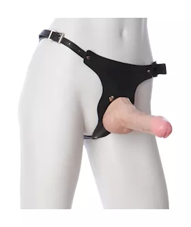 Vac-u-lock Leather Ultra Harness For Women
