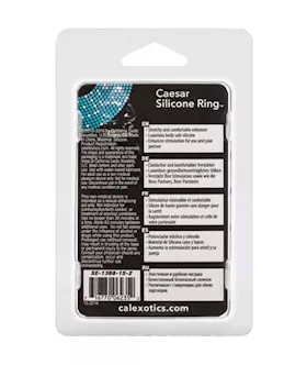 Adonis Silicone Ring Caesar Black