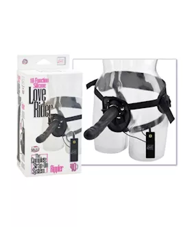 10-function Silicone Love Rider Rippler Black