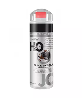 Jo H2o Flavoured Lubricant Black Liquorice 525oz 155ml