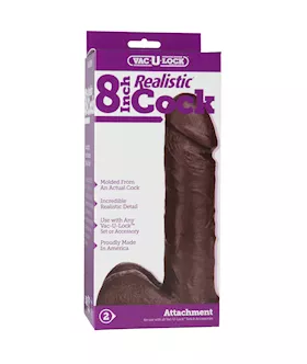 Vac-u-lock Realistic Cock