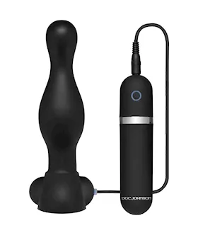Platinum Premium Silicone The Delight Vibrating Plug