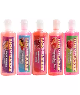 Lick Me Licker Tasty Gel 5 Pack
