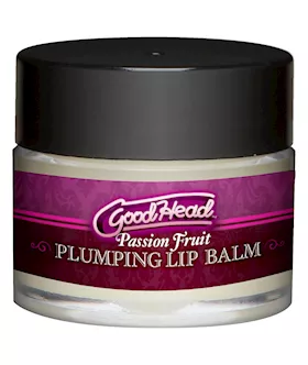Goodhead Plumping Lip Balm 0.25 Oz Jar Passion Fruit